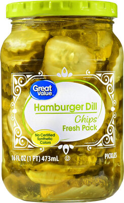 Wal-Mart Stores, Inc. HAMBURGER DILL CHIPS PICKLES