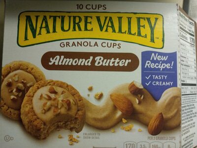 GRANOLA CUPS, ALMOND BUTTER