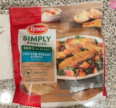 CHICKEN BREAST STRIPS WITH RIB MEAT, CHICKEN