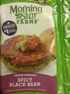 Morningstar Farms Veggie Burgers Spicy Black Bean 9.5oz