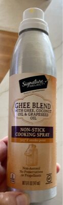 GHEE BLEND WITH GHEE, COCONUT OIL & GRAPESEED OIL NON-STICK COOKING SPRAY, GHEE BLEND