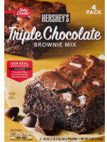 Betty Crocker Hershey's Triple Chocolate Brownie Mix 4 Pack