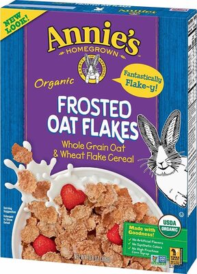 Annie's Organic Frosted Oat Flakes Cereal