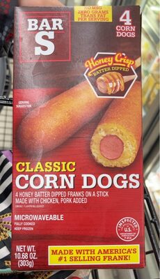 CLASSIC HONEY CRISP BATTER DIPPED CORN DOGS, CLASSIC HONEY CRISP