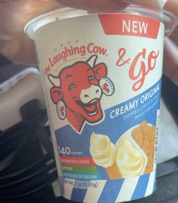 CREAMY ORIGINAL DIPPABLE CHEESE & WHOLE WHEAT BREADSTICKS, CREAMY ORIGINAL