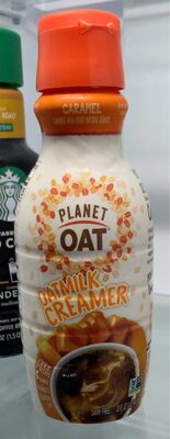 CARAMEL FLAVORED OATMILK CREAMER, CARAMEL