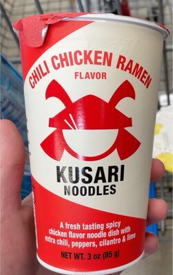 CHILI CHICKEN RAMEN KUSARI NOODLES, CHILI CHICKEN RAMEN