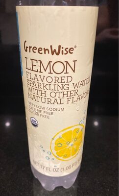 SPARKLING WATER, LEMON