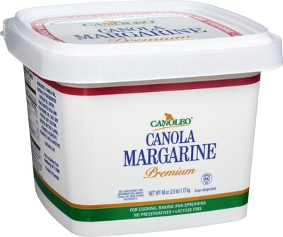 CANOLEO, PREMIUM CANOLA MARGARINE
