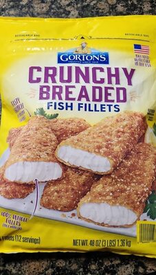 CRUNCHY BREAGED FISH FILLETS