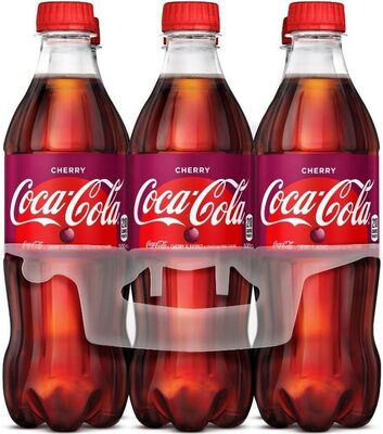 Coca-Cola Cherry Bottles, 16.9 fl oz, 6 Pack