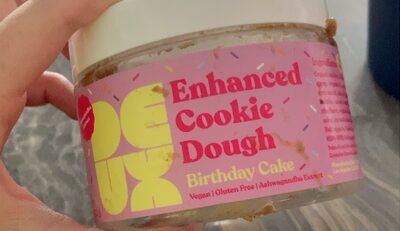 BIRTHDAY CAKE ASHWAGANDHA EXTRACT ENHANCED COOKIE DOUGH, BIRTHDAY CAKE