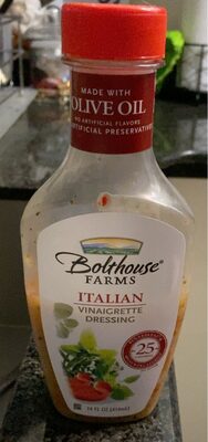 BOLTHOUSE FARMS, ITALIAN VINAIGRETTE DRESSING