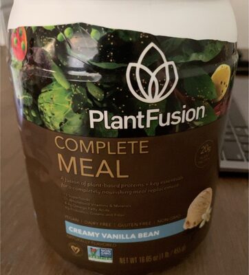 A FUSION OF PLANT-BASED PROTEINS + KEY ESSENTIALS FOR A COMPLETELY NOURISHING MEAL REPLACEMENT, CREAMY VANILLA BEAN, CREAMY VANILLA BEAN