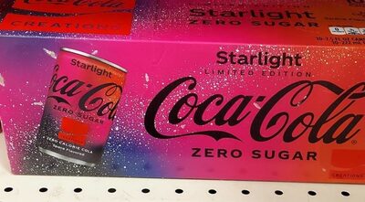 COCA-COLA ZERO SUGAR STARLIGHT FRIDGE PACK CANS, 7.5 FL OZ, 10 PACK