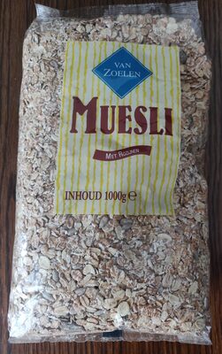 Muesli met rozijnen