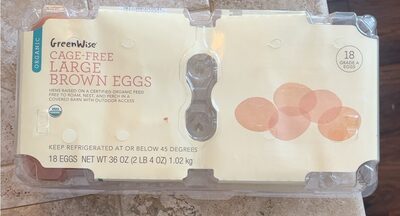 ORGANIC LARGE BROWN EGGS