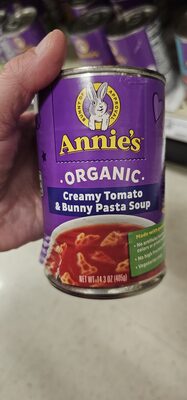 Annie's Organic Creamy Tomato & Bunny Pasta Soup