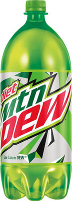 Diet Mtn Dew Soda 2 Liter Plastic Bottle