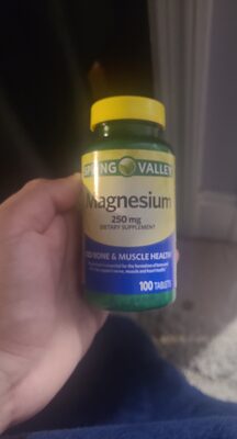 Spring Valley Magnesium 250mg