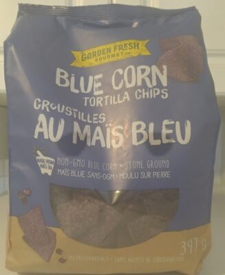 GARDEN FRESH NATURALS, KETTLE STYLE BLUE CORN TORTILLA CHIPS