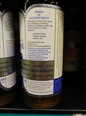 GT'S, ENLIGHTENED SYNERGY , KOMBUCHA, STRAWBERRY SERENITY, STRAWBERRY SERENITY