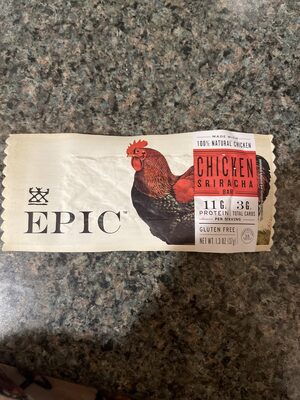 CHICKEN SRIRACHA BAR, CHICKEN SRIRACHA