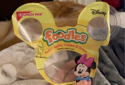 CRUNCH PAK, PEELED APPLES, CRACKERS & CHEESE