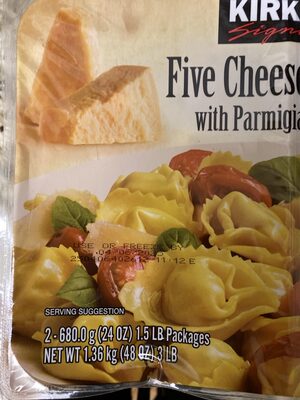 FIVE CHEESE TORTELLONI WITH PARMIGIANO REGGIANO
