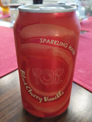 Black Cherry Vanilla Sparkling Water