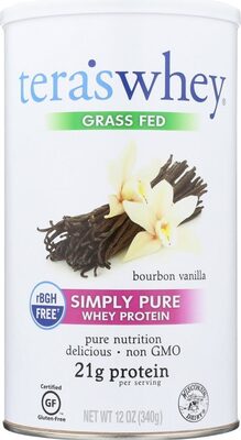 GRASS FED, SIMPLY PURE WHEY PROTEIN, BOURBON VANILLA