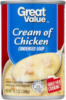 Wal-Mart Stores, Inc. CREAM OF CHICKEN CONDENSED SOUP, CREAM OF CHICKEN