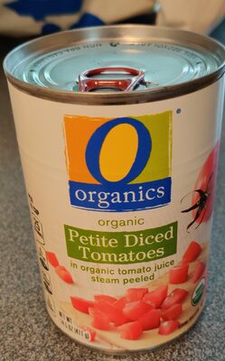 ORGANIC PETITE DICED TOMATOES IN ORGANIC TOMATO JUICE