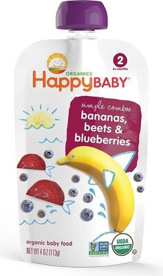 Simple Combos Bananas, Beets & Blueberries Baby Food