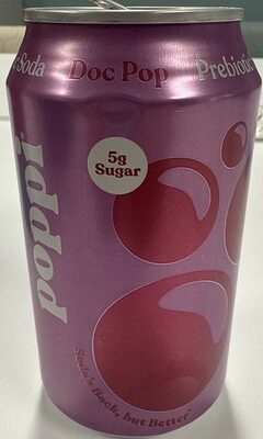 DOC POP PREBIOTIC SODA, DOC POP