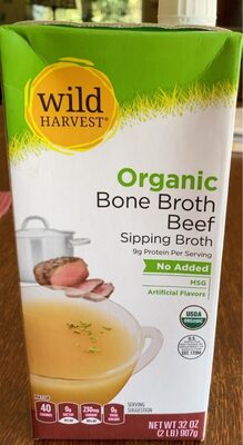 BEEF BONE SIPPING BROTH, BEEF BONE