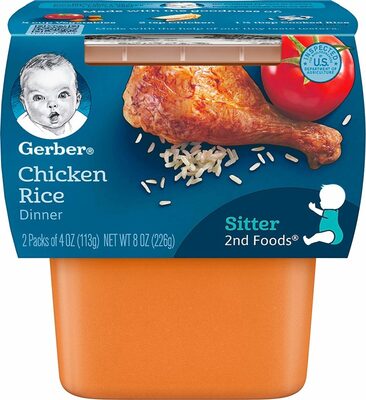 Gerber nd foods chicken rice