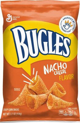 Bugles Nacho Cheese Crispy Corn Snacks