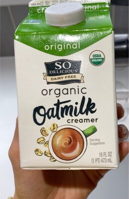 CREAMY ORIGINAL ORGANIC OATMILK CREAMER, CREAMY ORIGINAL