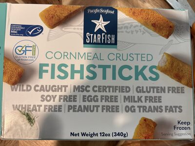 Cornmeal Crusted Fishsticks