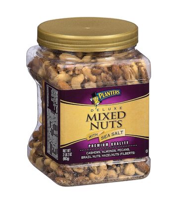 DELUXE MIXED NUTS WITH SEA SALT