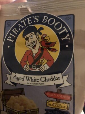 BAKED RICE AND CORN PUFF, CARAMEL APPLE