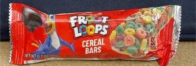 FROST LOOPS FLAVORED CEREAL BARS, FROOT LOOPS