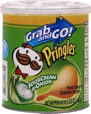 Pringles Crisps Sour Cream & Onion 1.4oz