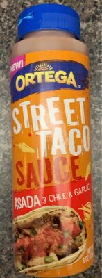 ASADA 3 CHILE & GARLIC STREET TACO SAUCE, ASADA 3 CHILE & GARLIC