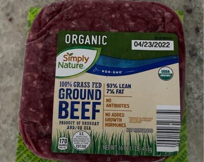 100% Grass Fed Ground Beef