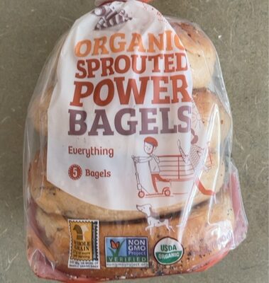 EVERYTHING ORGANIC BAGELS, EVERYTHING