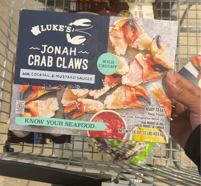 CRAB CLAWS WITH COCKTAIL & MUSTARD SAUCES, COCKTAIL & MUSTARD SAUCES