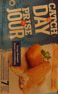 CRISPY BREADED WILD CAUGHT POLLOCK FISH FILLETS, CRISPY BREADED