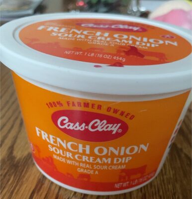 FRENCH ONION SOUR CREAM DIP, FRENCH ONION